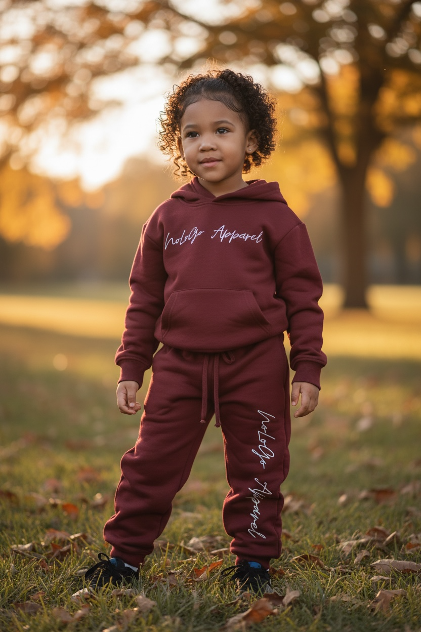 NoLoGo kids hoodie sets