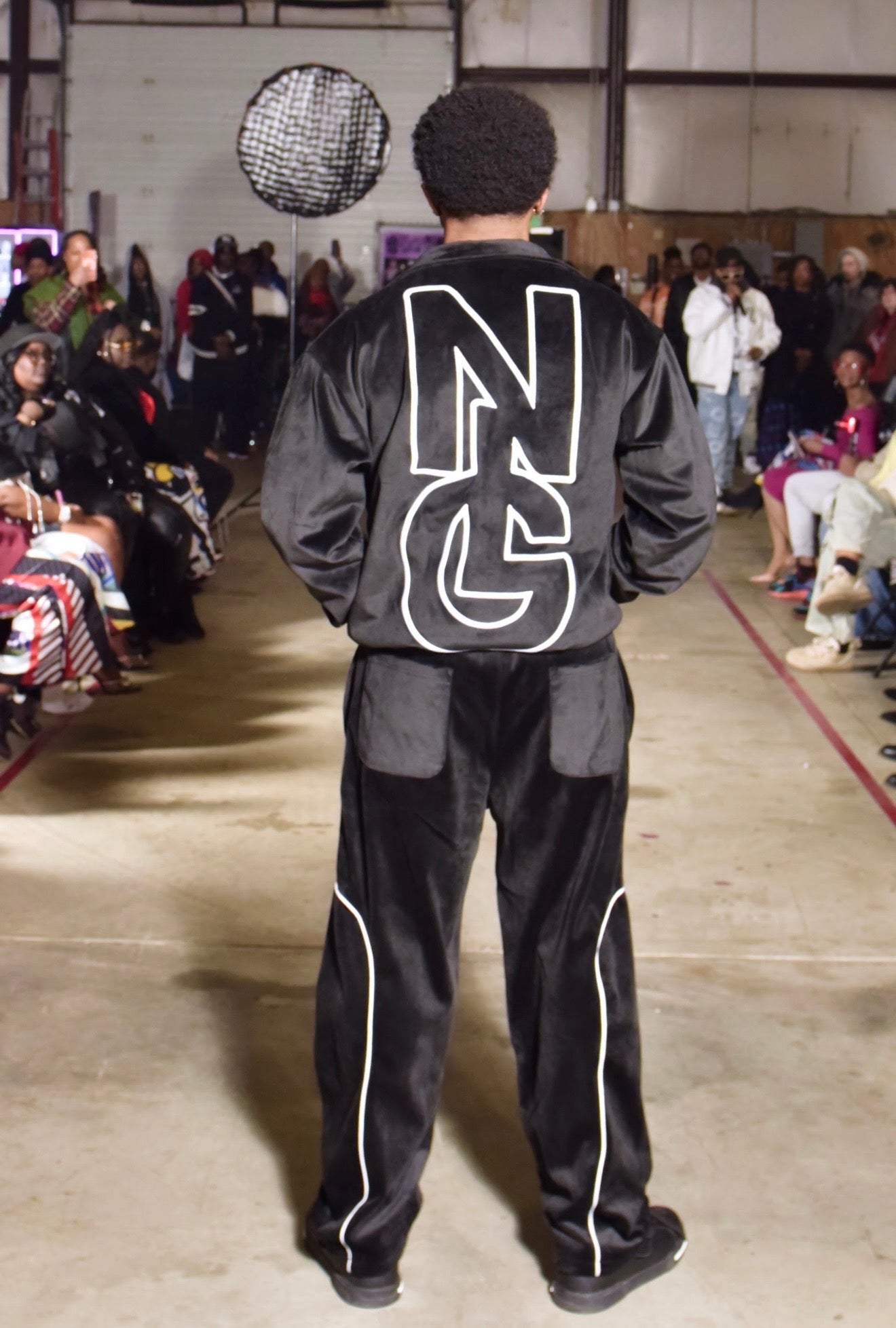 NoLoGo men’s velour jacket