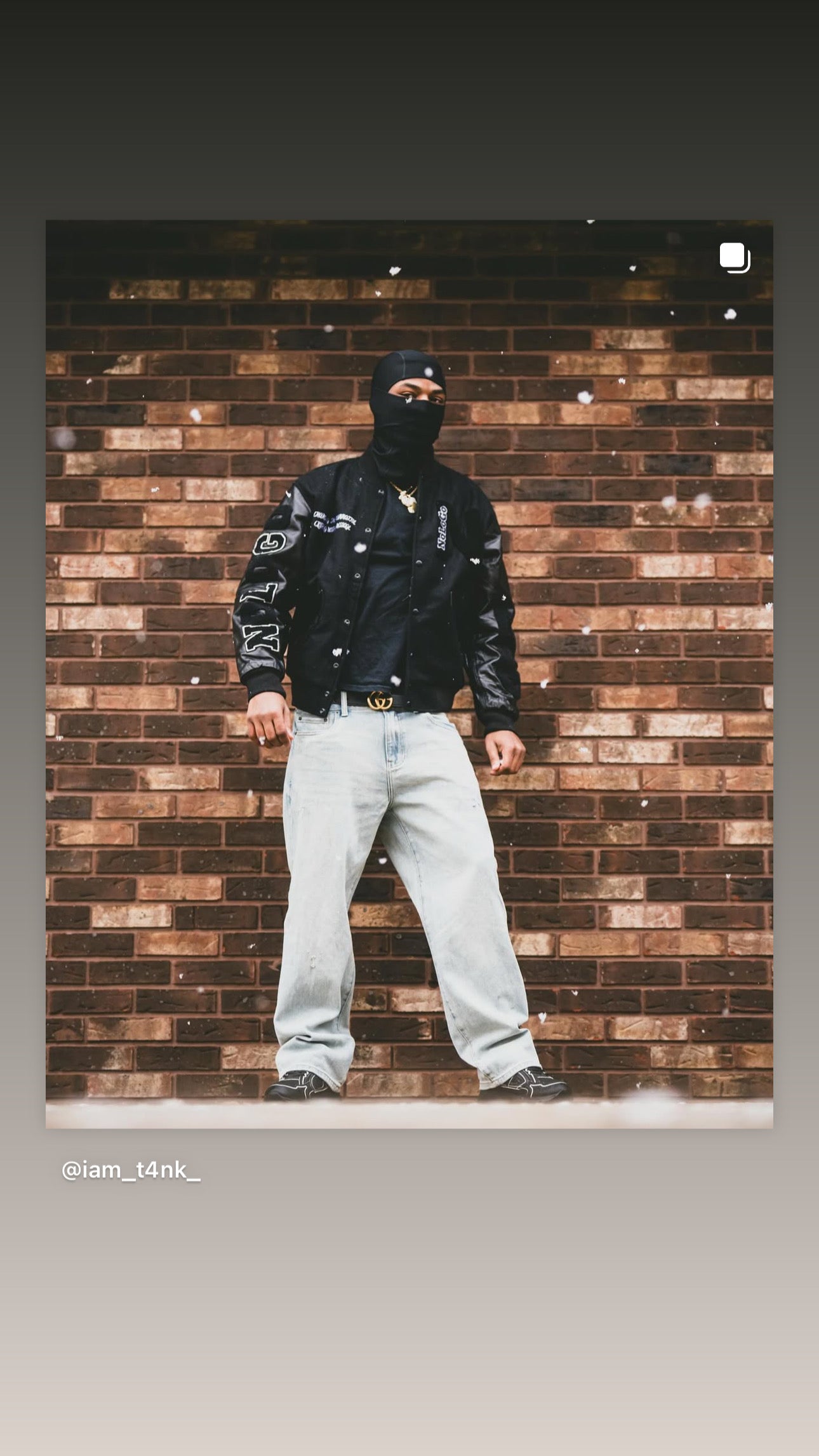 Mission statement men’s varsity jacket