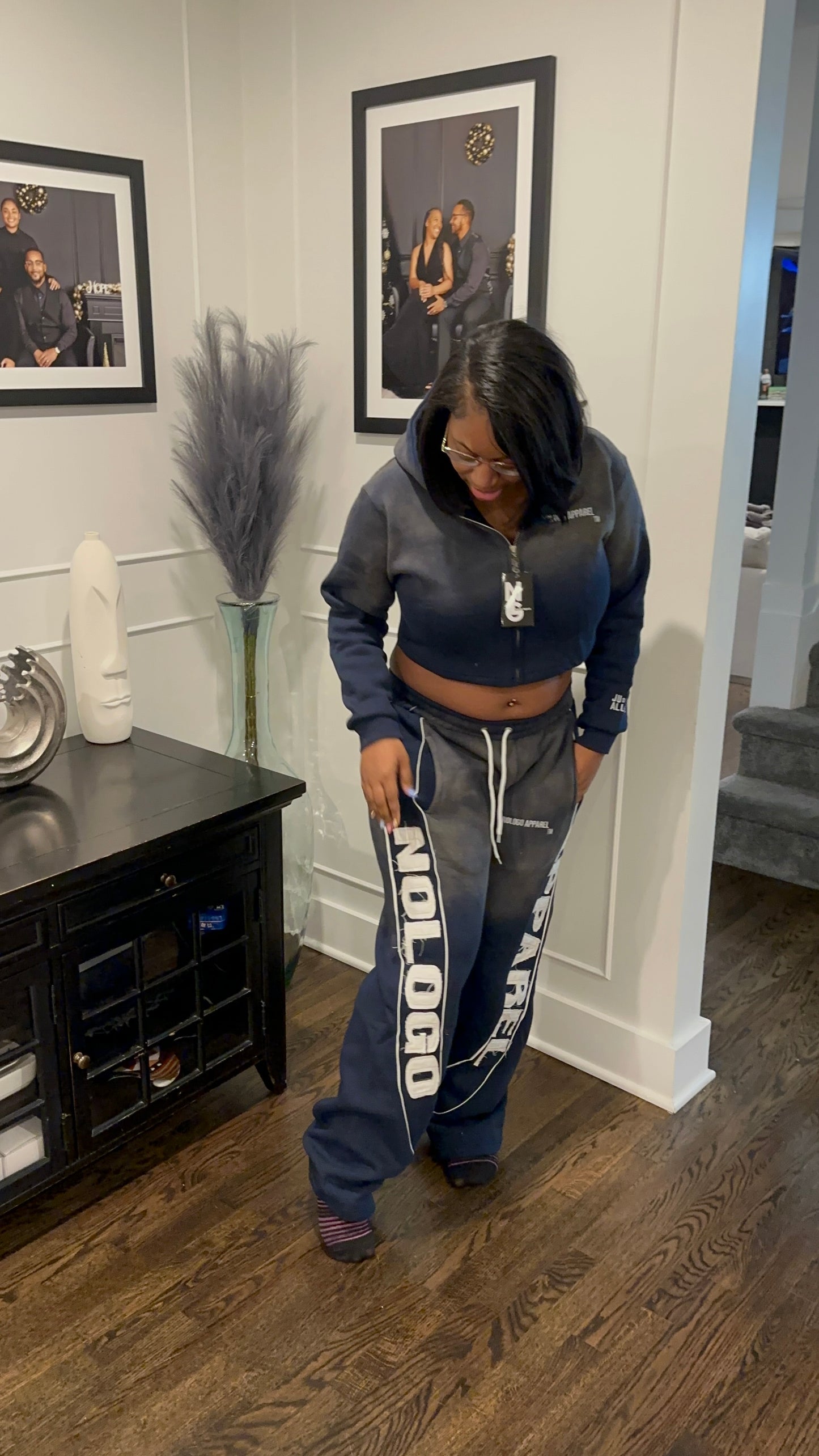 NoLoGo wide leg sweats pants