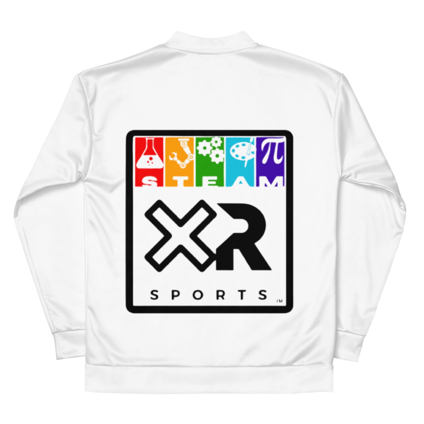 Steam sports unisex bomber jacket