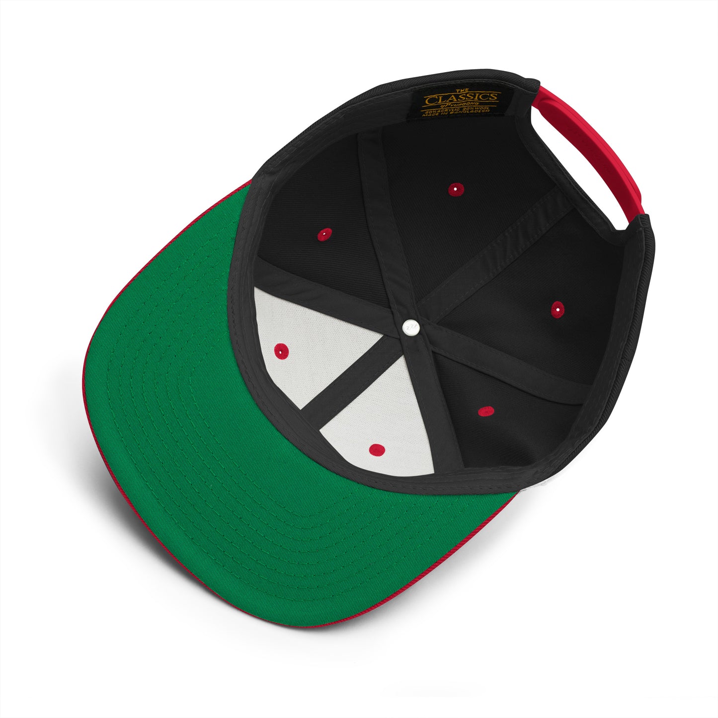 NoLoGo Signature Red & Black Snapback Hat