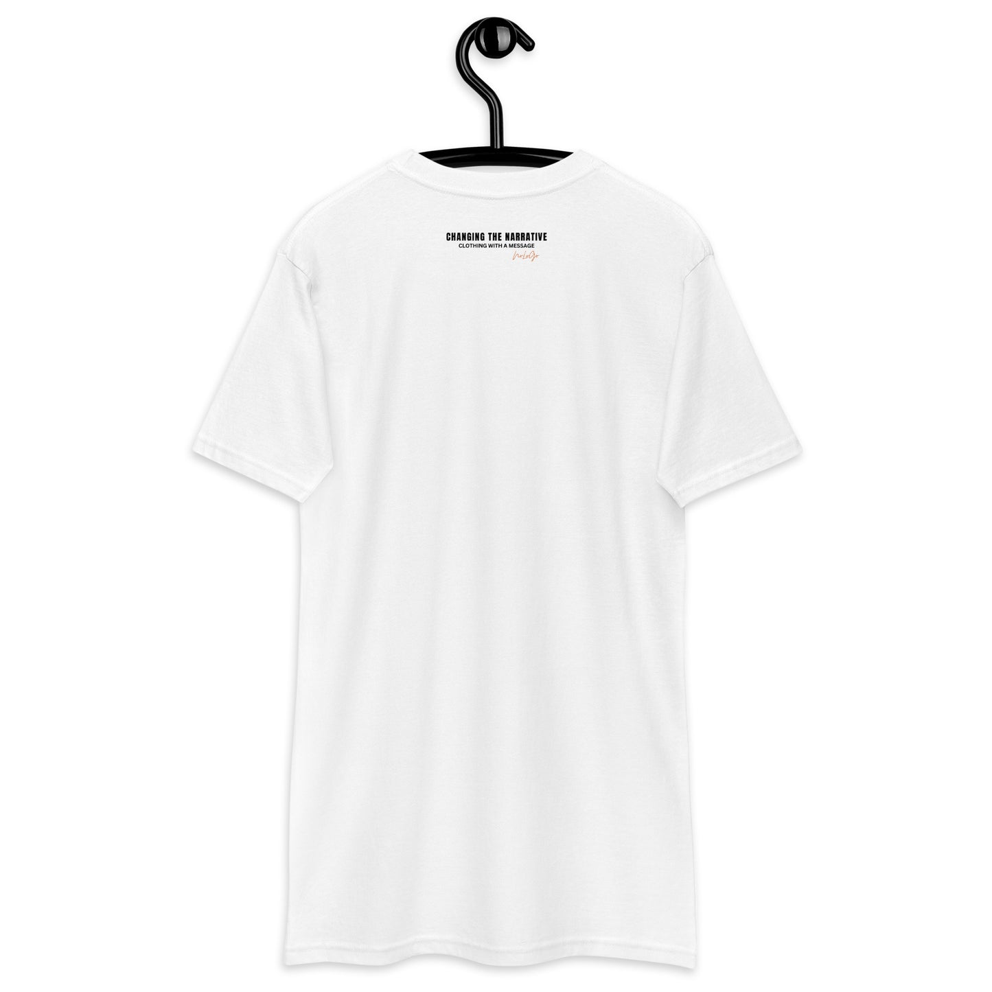 N is for NoLoGo men’s premium heavyweight tee