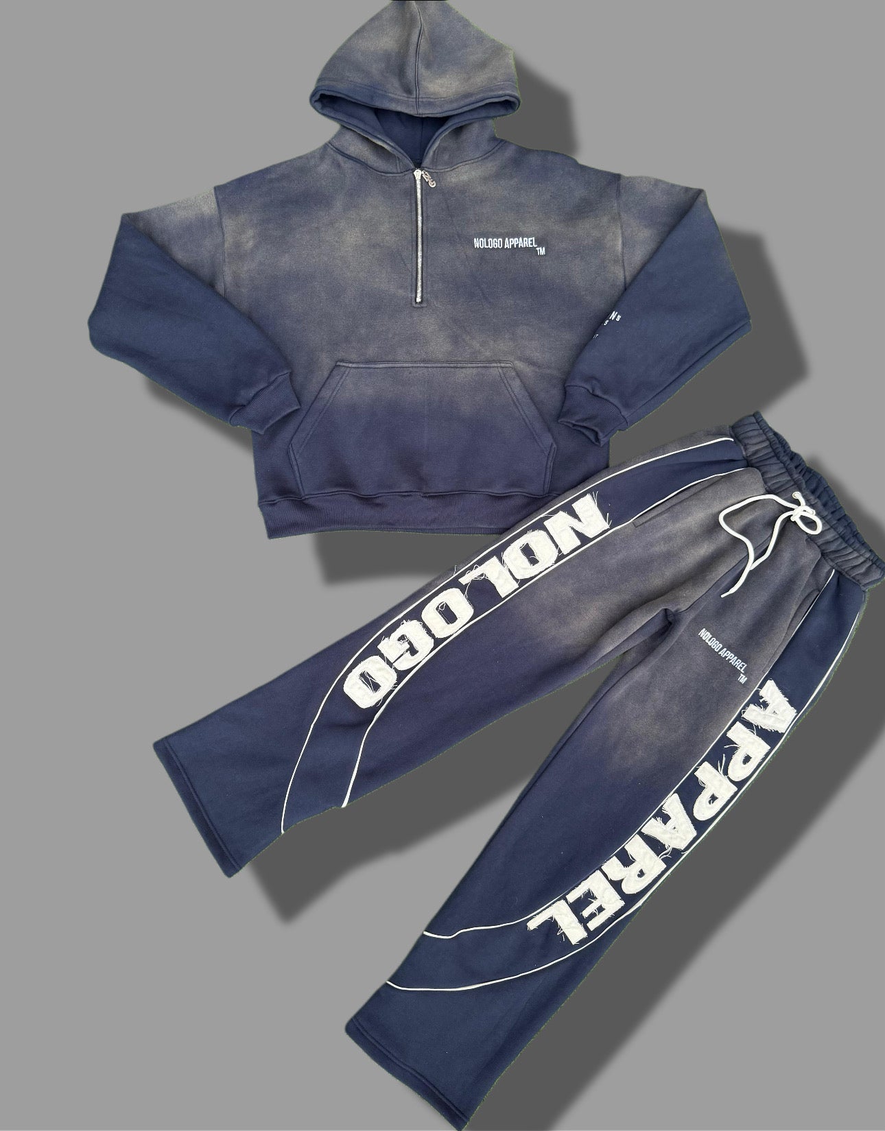 NoLoGo quarter zip hoodie