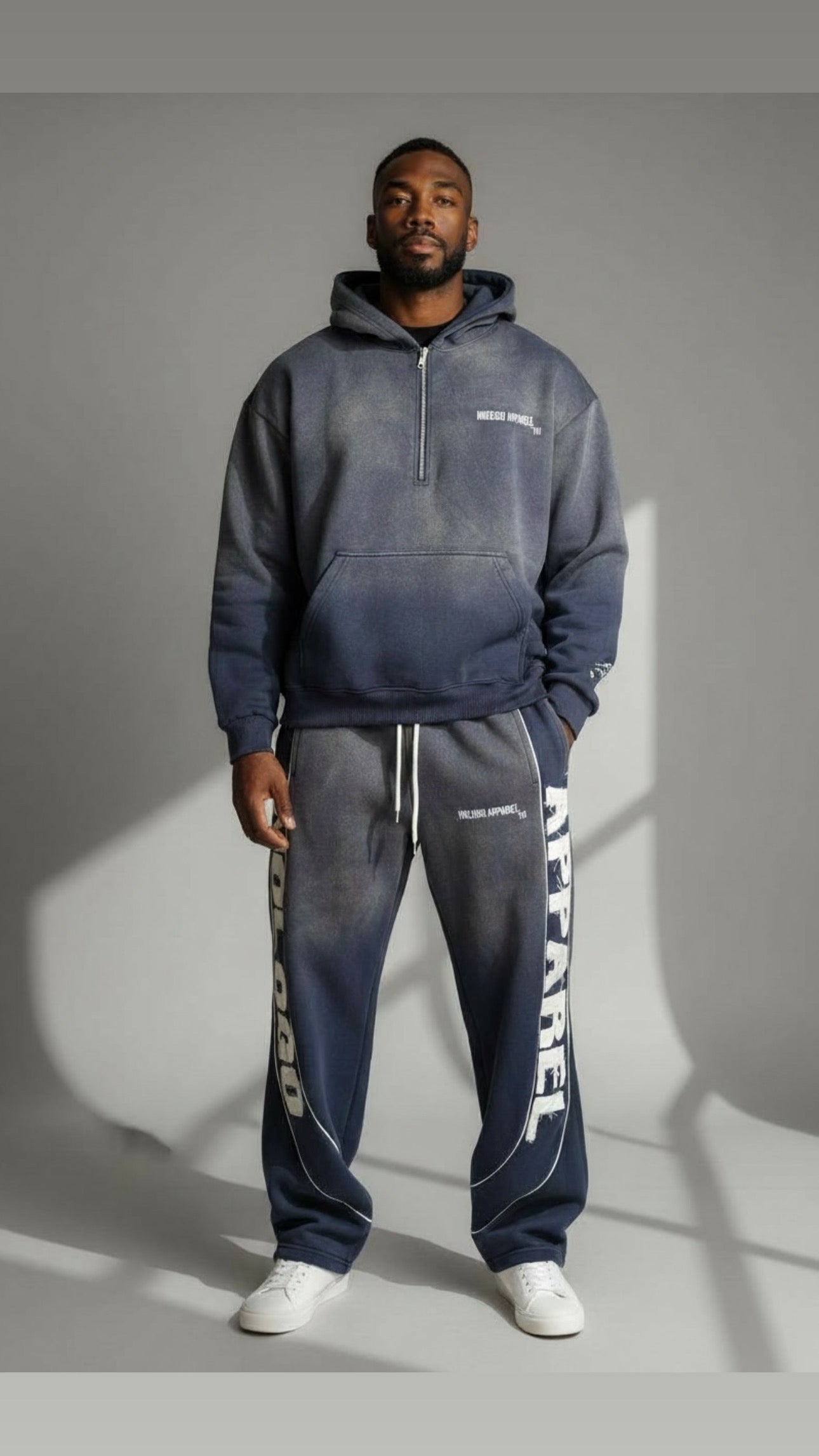 NoLoGo quarter zip hoodie