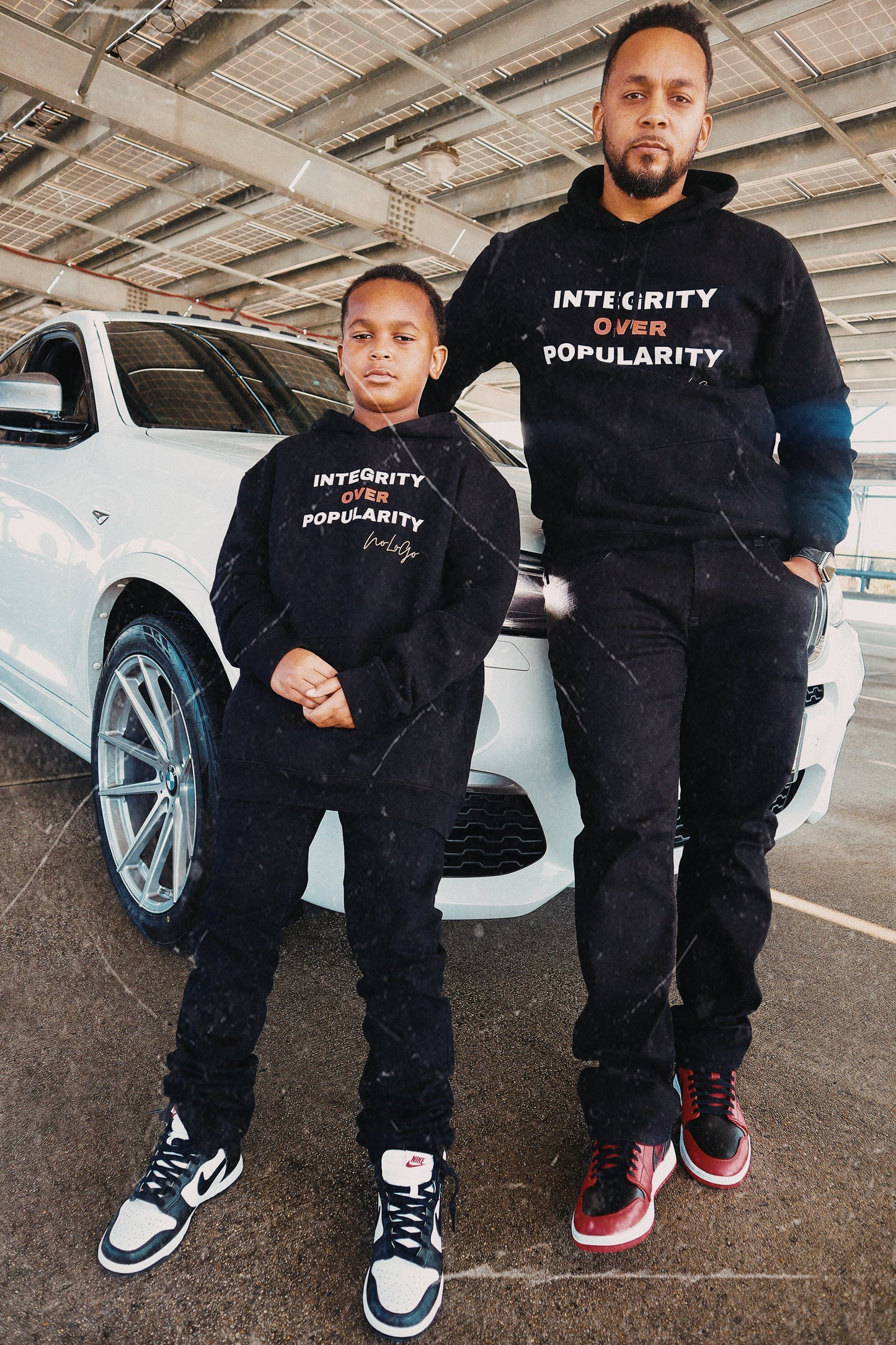 I.O.P embroidered premium eco hoodie