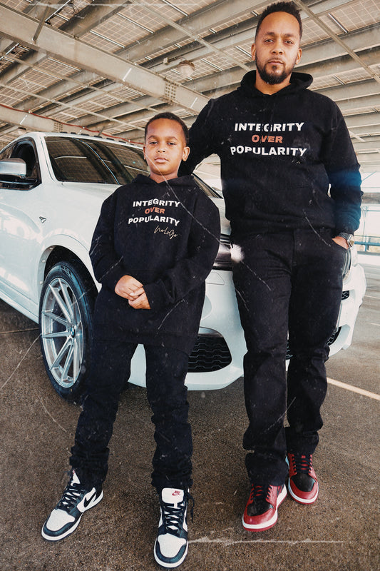 I.O.P embroidered premium eco hoodie