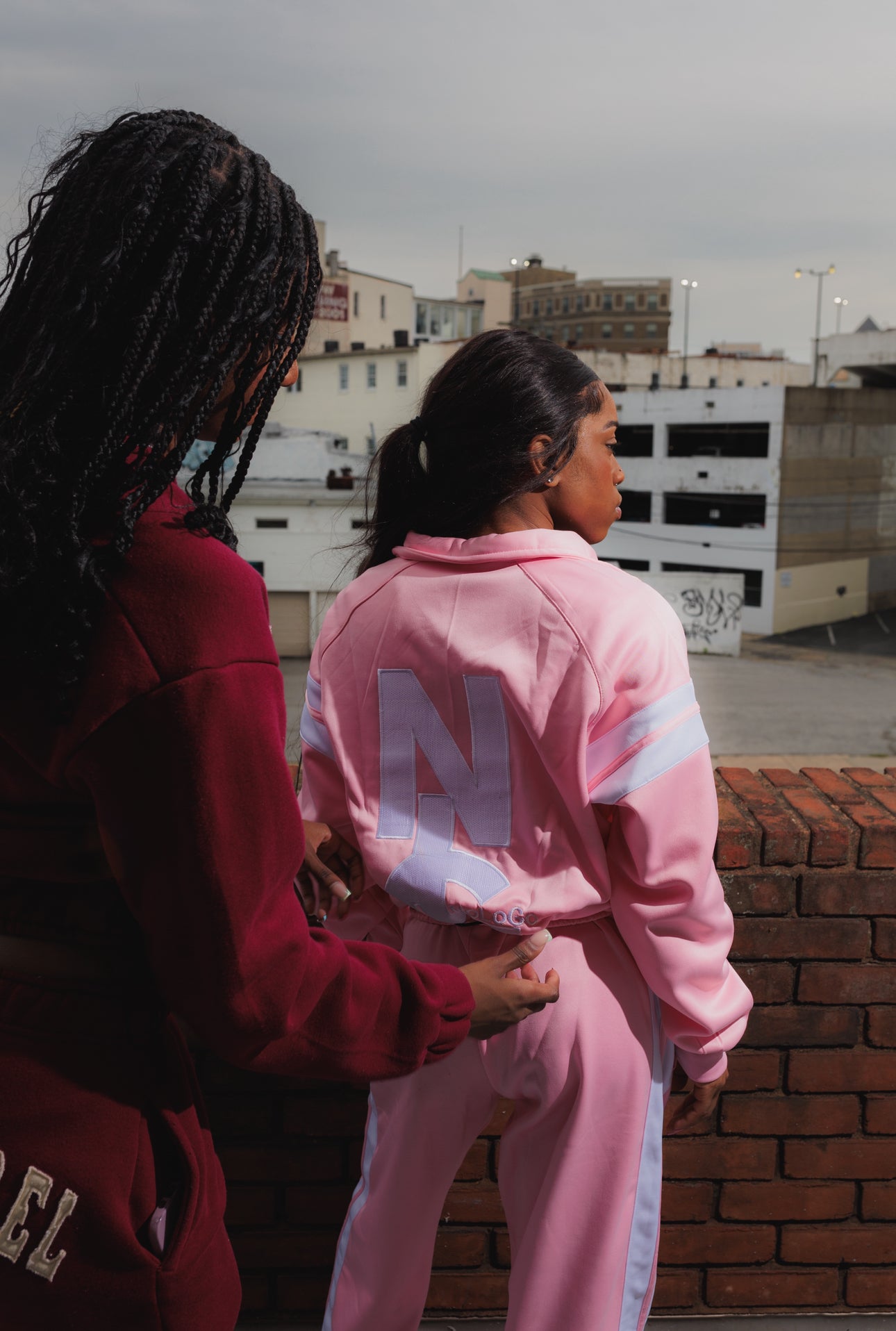 NoLoGo Easter pink tracksuit