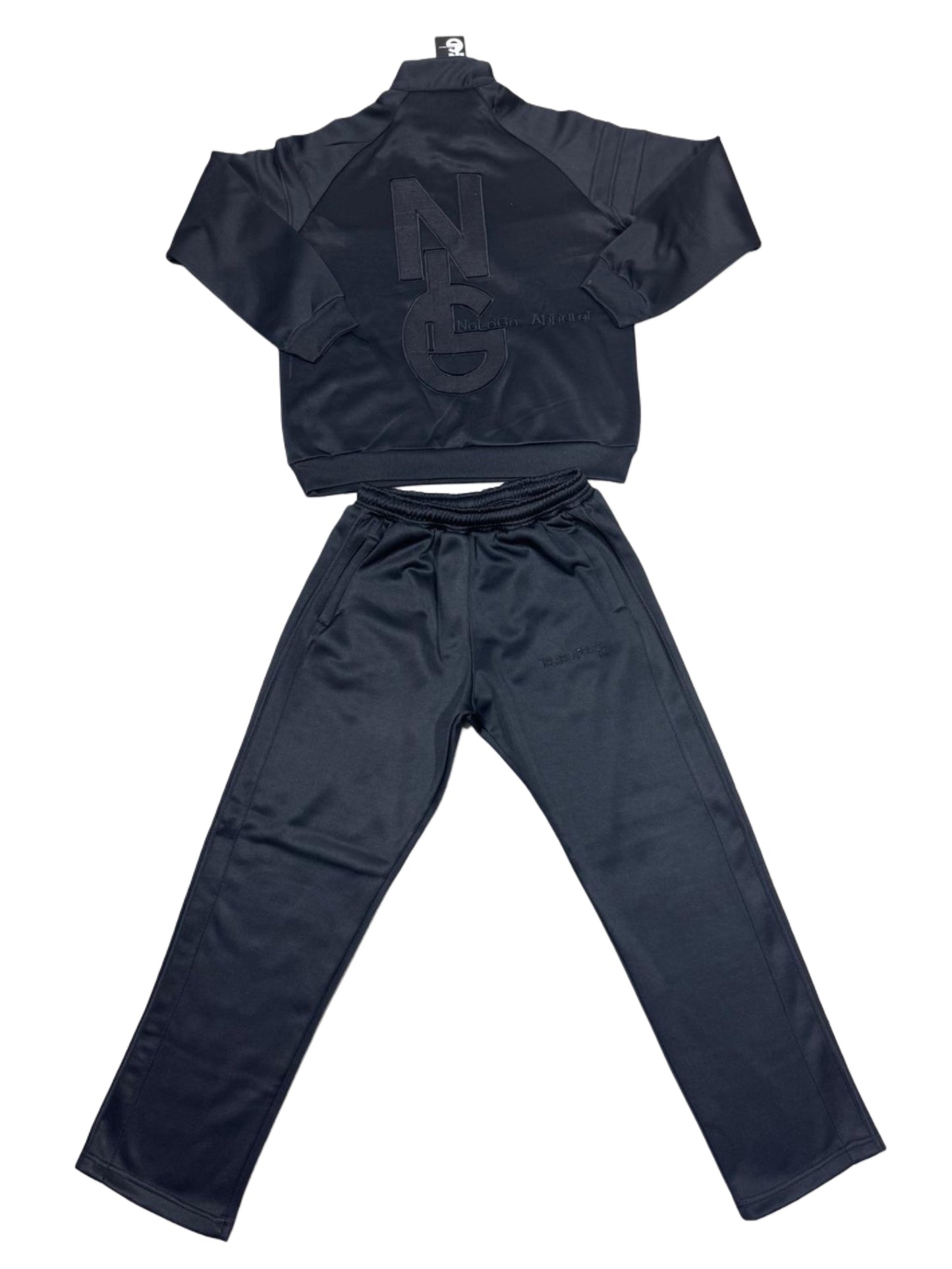 NoLoGo Double GGZ inspired black on black tracksuit