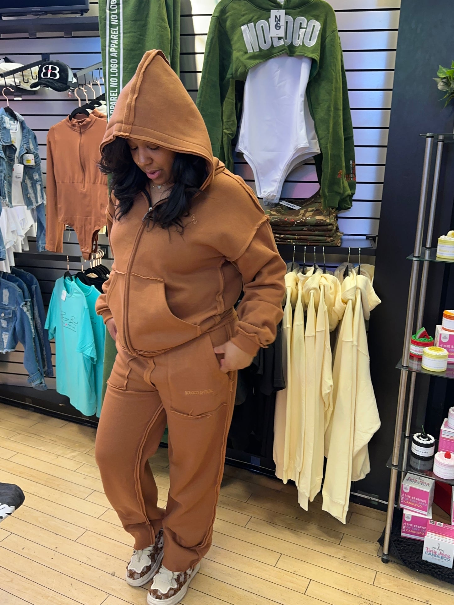 NoLoGo “inside out” hoodie set