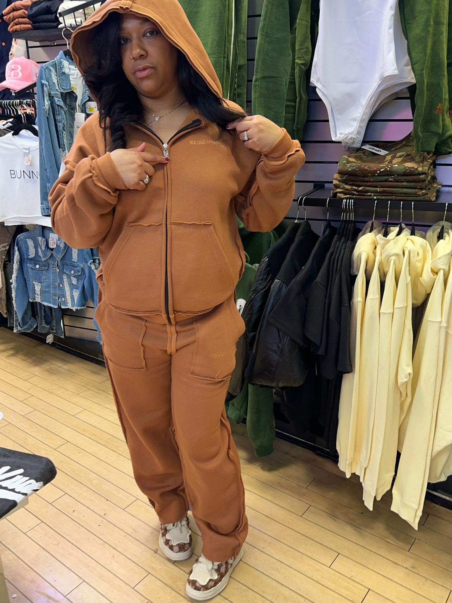 NoLoGo “inside out” hoodie set