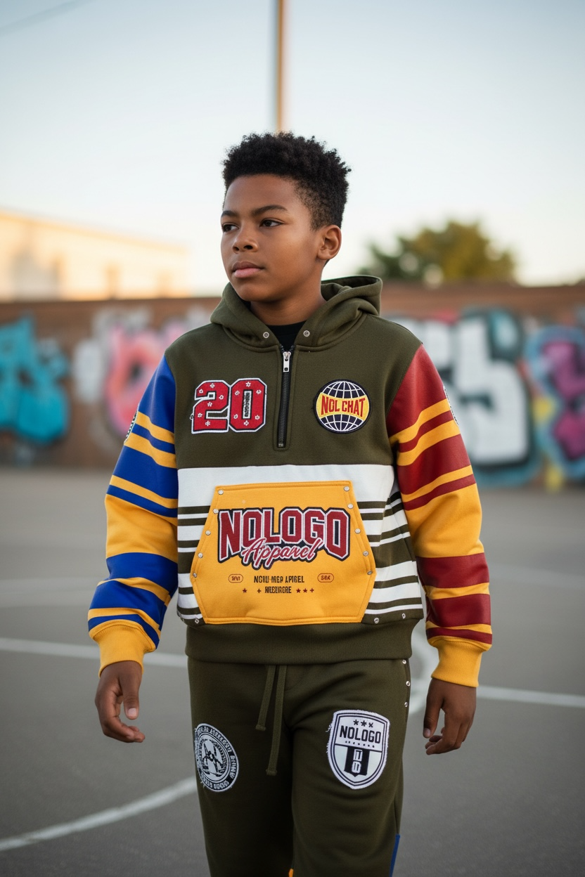 NoLoGo kids hoodie