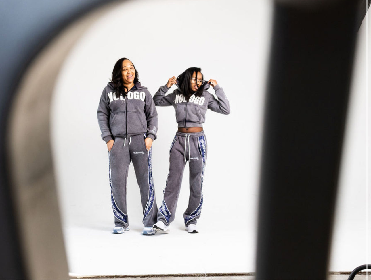 NoLoGo zip up hoodie