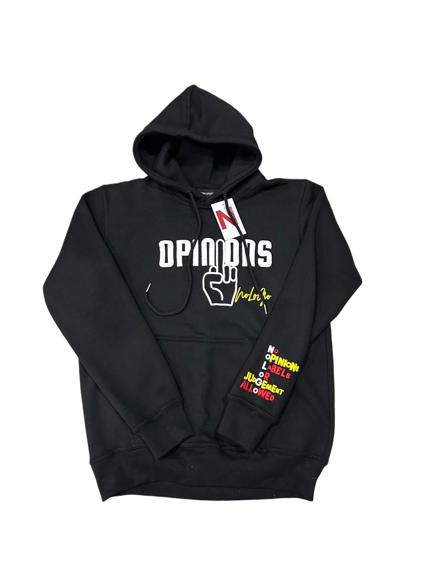 F.Y.O puff print hoodie