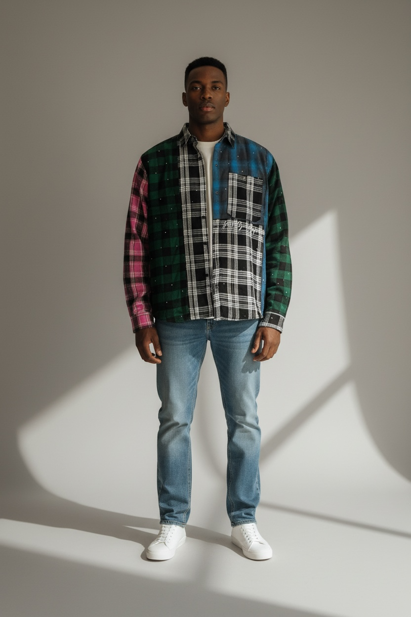 NoLoGo flannel shirt