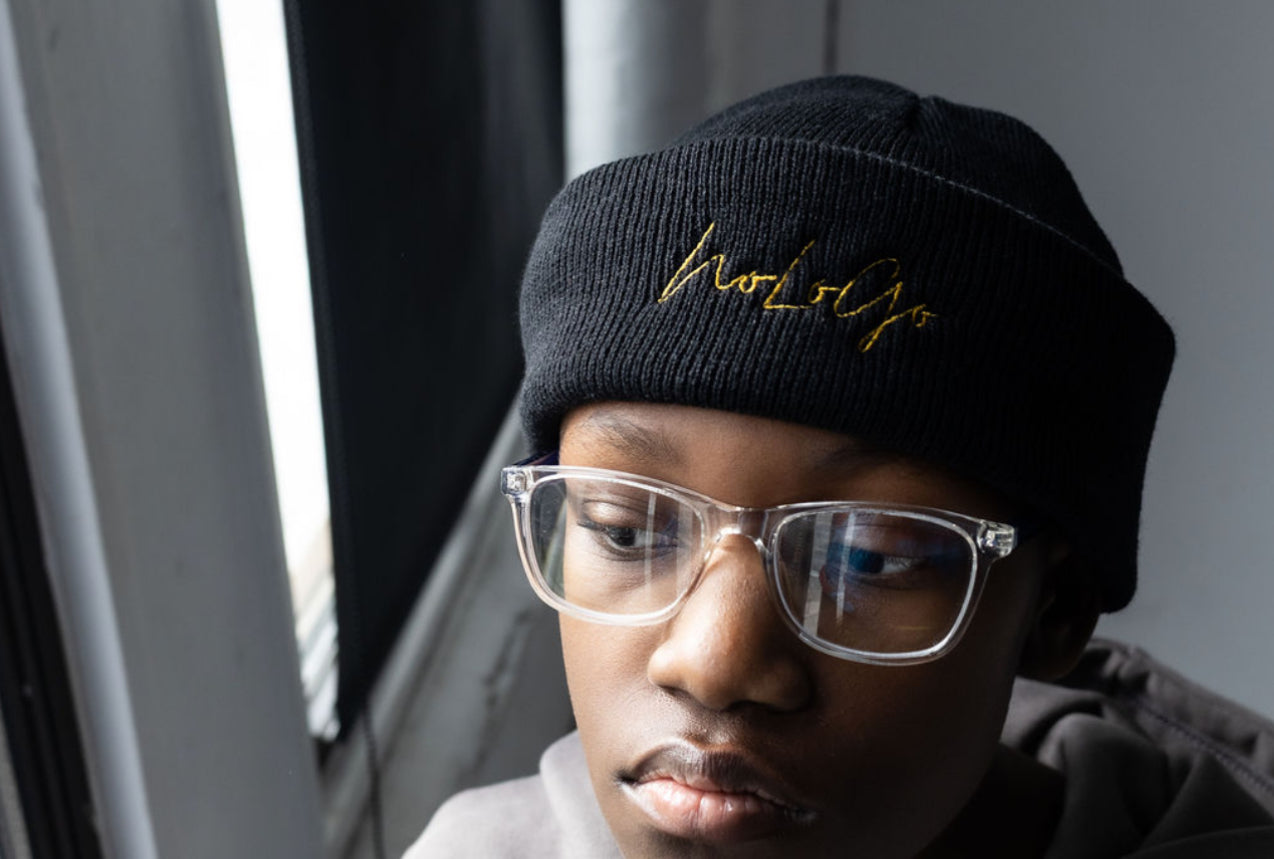 NoLoGo signature embroidered beanie