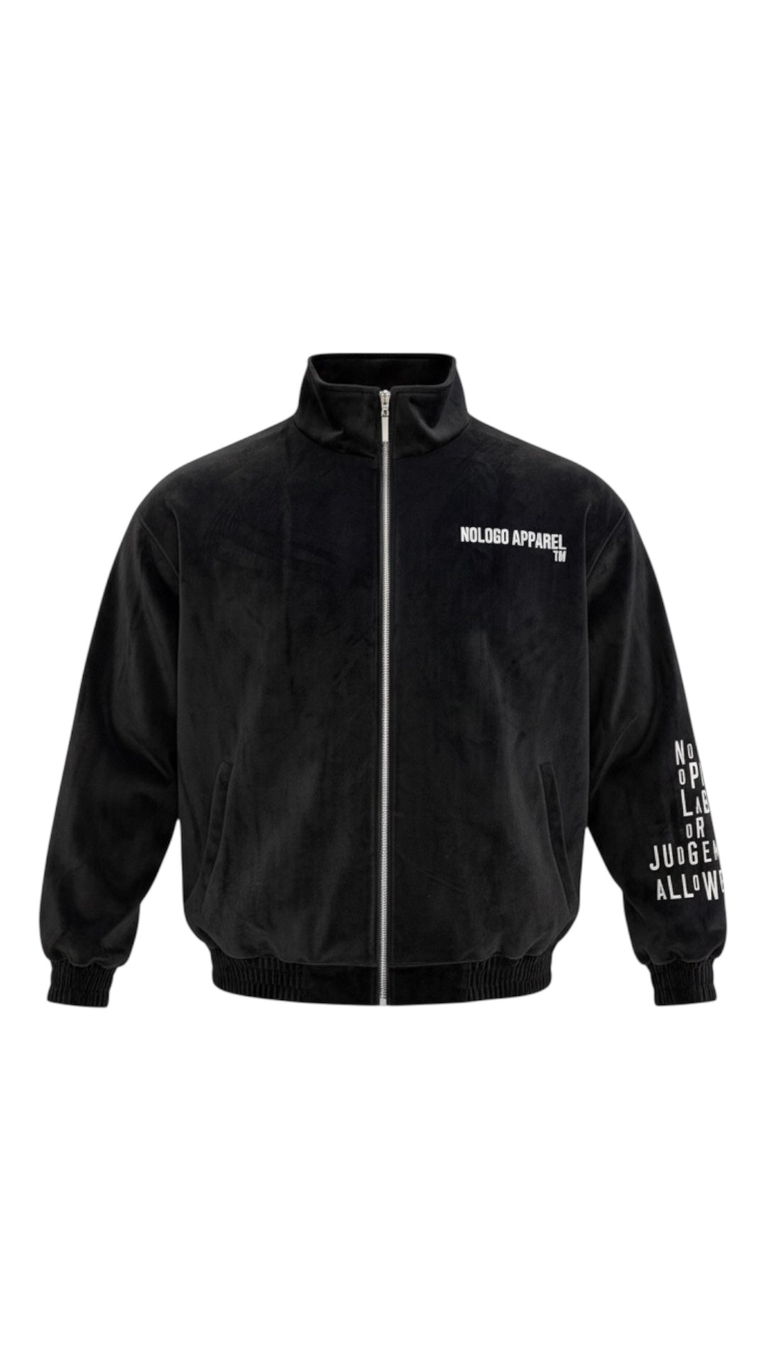 NoLoGo men’s velour jacket