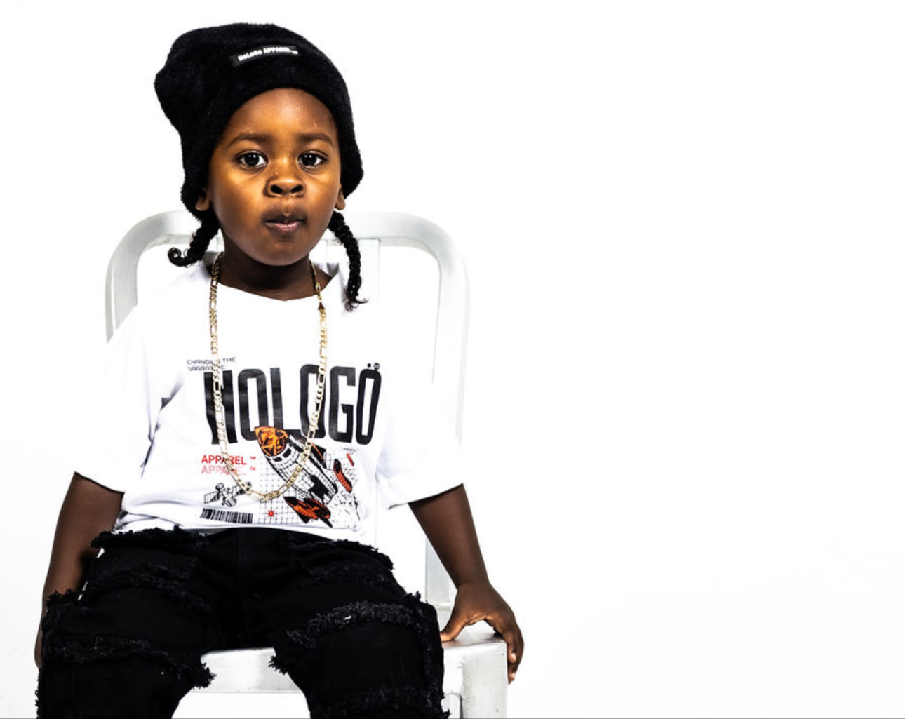 NoLoGo kids rocket tee