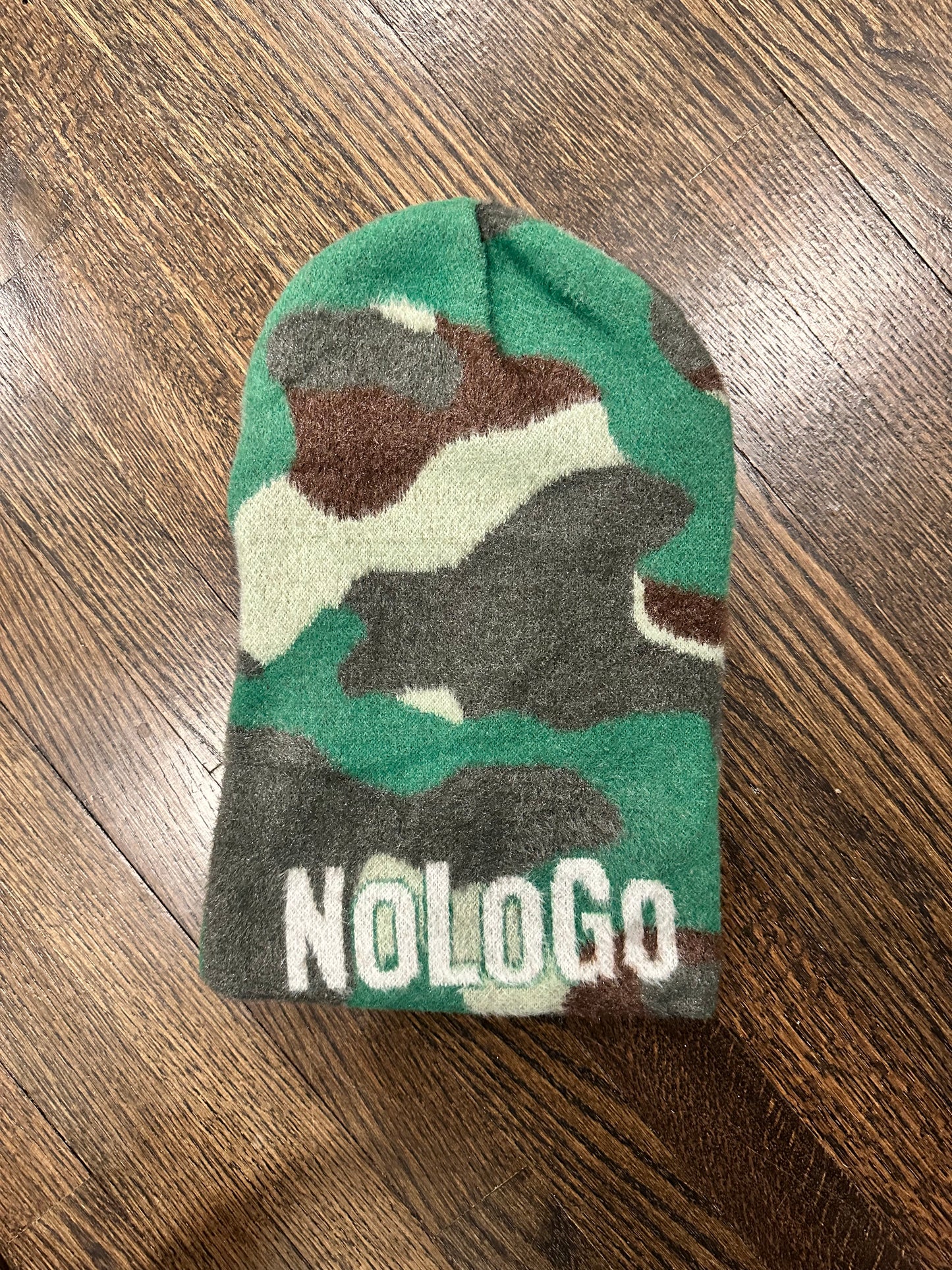 Camo green ski mask