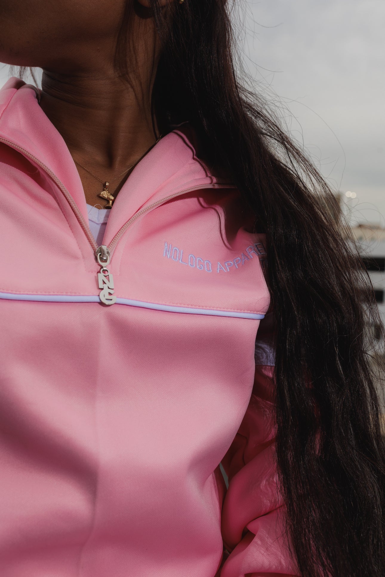 NoLoGo Easter pink tracksuit