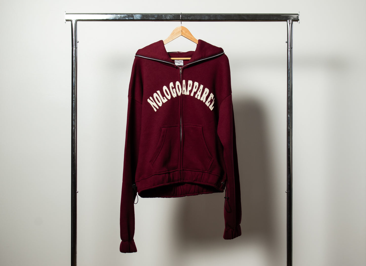 NoLoGo Cranberry Hoodie