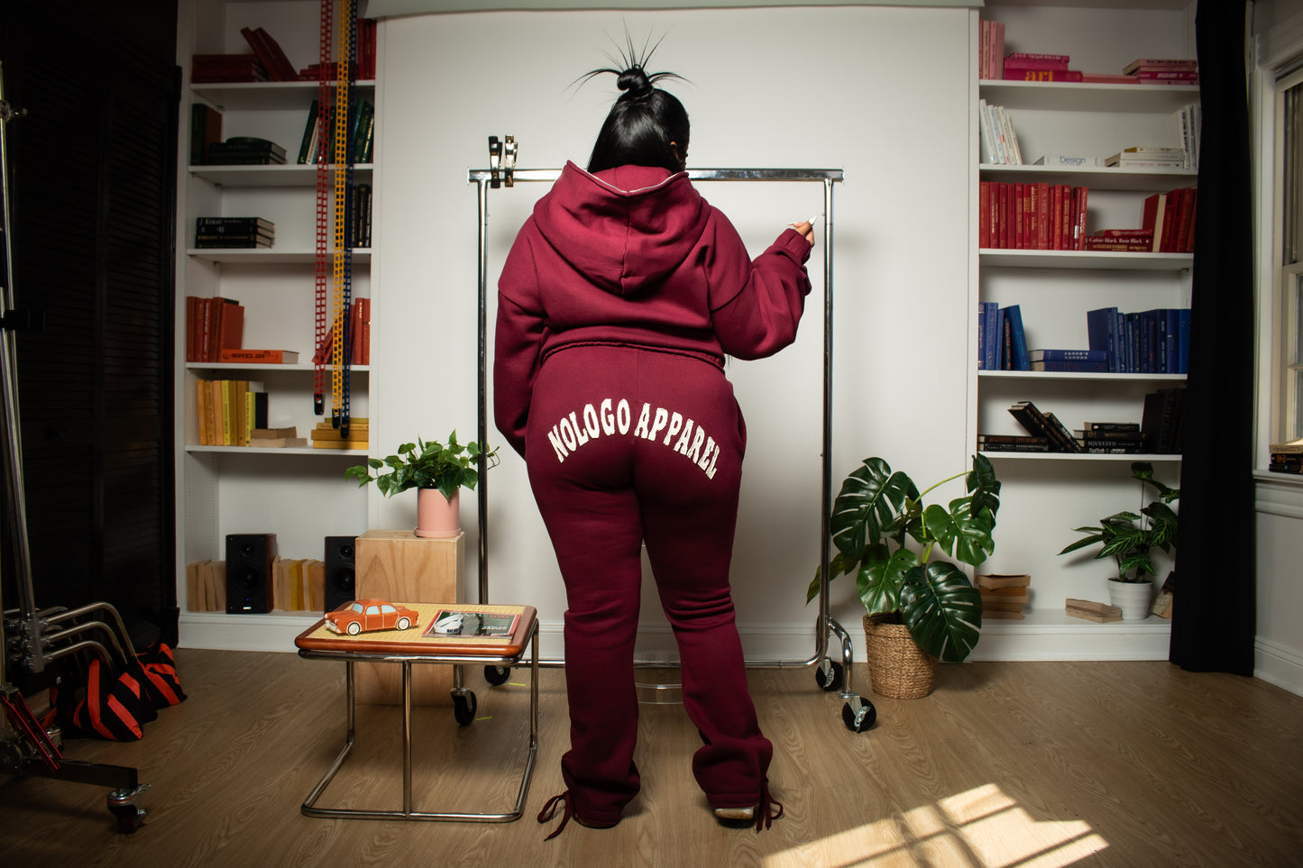 NoLoGo Cranberry ladies joggers