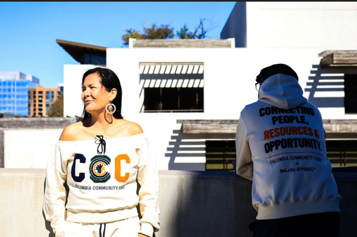 The CommUNITY Luxe | Women’s Off-Shoulder Sweatshirt