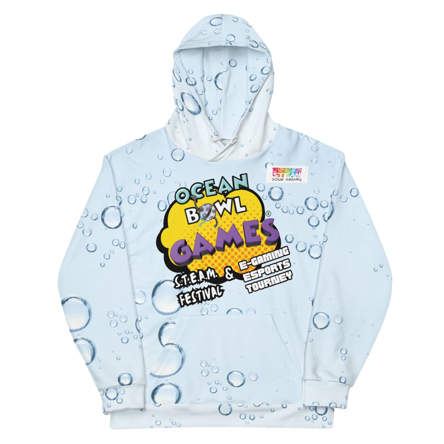 Steam sports unisex hoodie