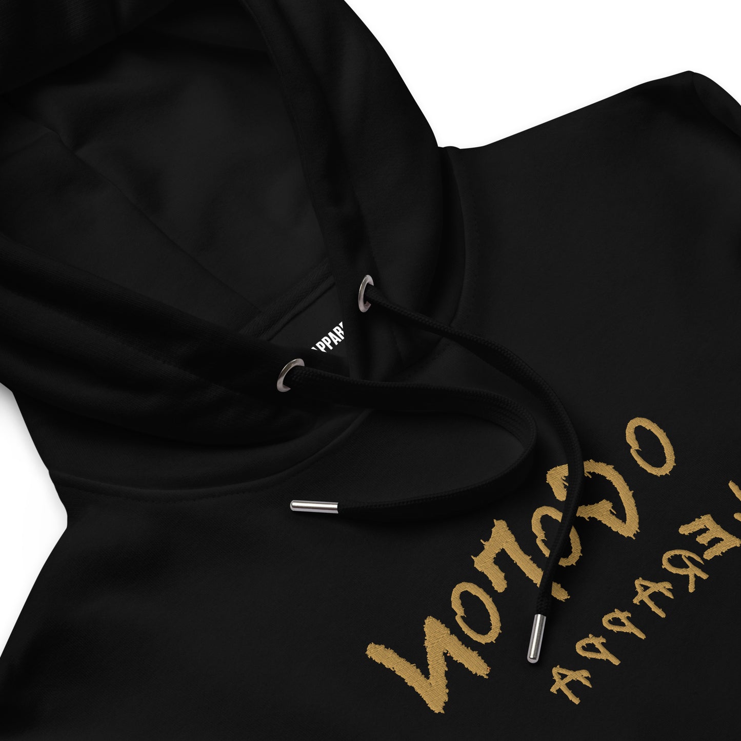 NoLoGo upside down and backwards premium eco hoodie