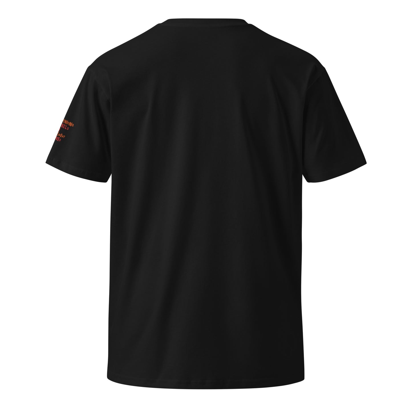 NoLoGo red lip unisex premium t-shirt