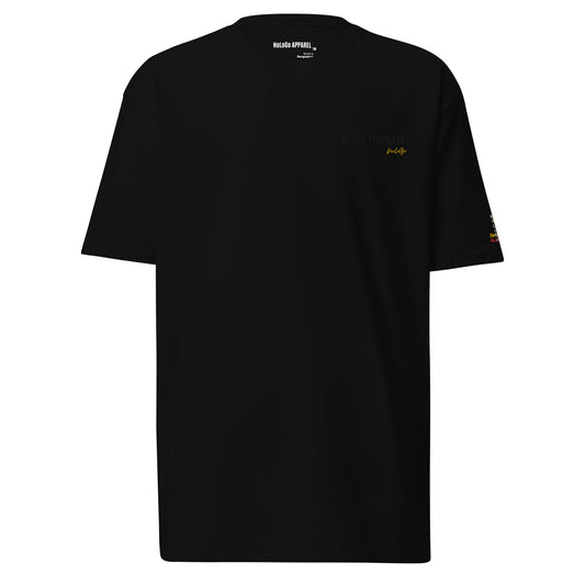 Black Privilege men’s embroidered premium heavyweight tee